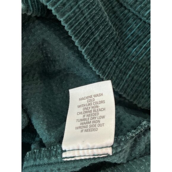 Nordstrom Green Corduroy‎ Jacket With Button Front & Pockets Size M - Picture 8 of 11